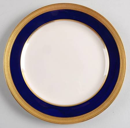 J19K Cobalt Blue Luncheon Plate