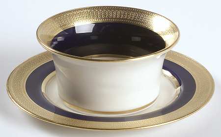 J19K Cobalt Blue Ramekin & Saucer Set