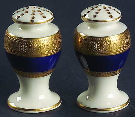 J21D Cobalt Blue Individual Salt & Pepper Set