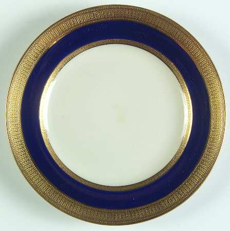 J21D Cobalt Blue Bread & Butter Plate