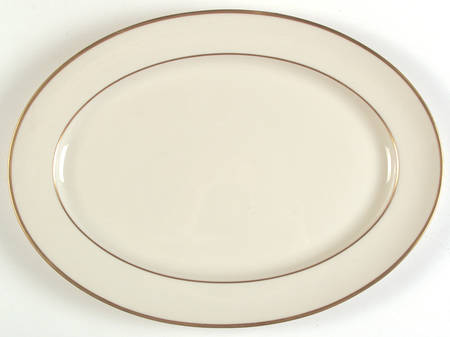 J34 15" Oval Serving Platter