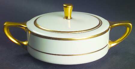 J34 Shape 1691 Sugar Bowl & Lid