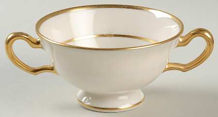 J34 Footed Bouillon Cup