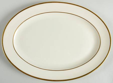 J34 13" Oval Serving Platter
