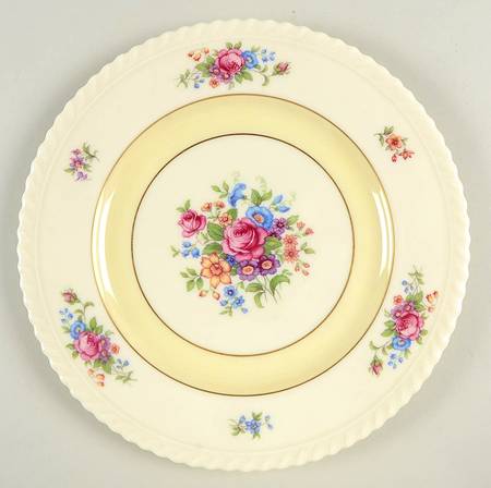 Gadroon Rose Cream Band by Lenox