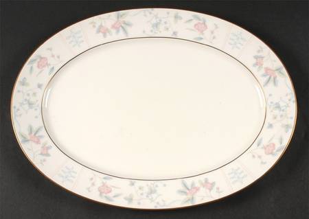 Jacqueline 14" Oval Serving Platter