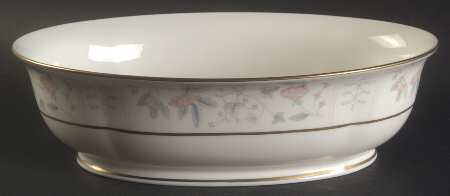 Jacqueline 9" Oval Vegetable Bowl