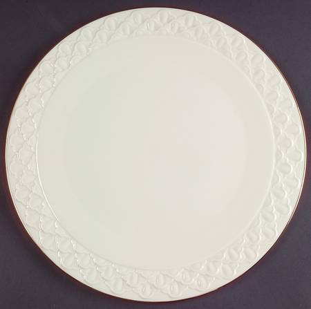Jacquard Gold Cake Plate