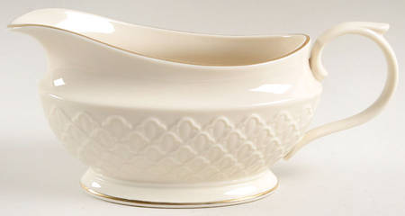Jacquard Gold Gravy Boat