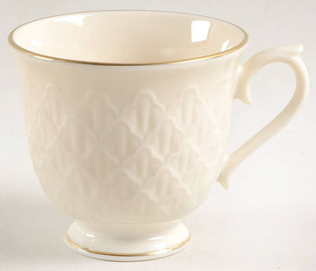 Jacquard Gold Footed Cup