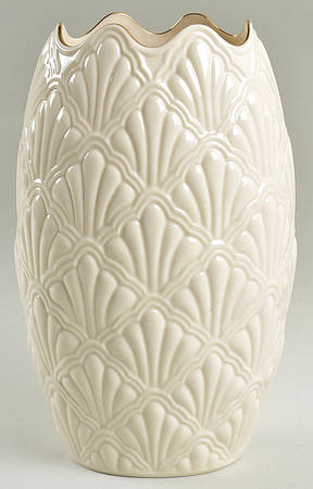 Jacquard Gold 9" Vase