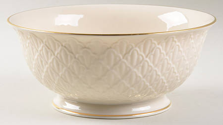 Jacquard Gold 8" Round Vegetable Bowl