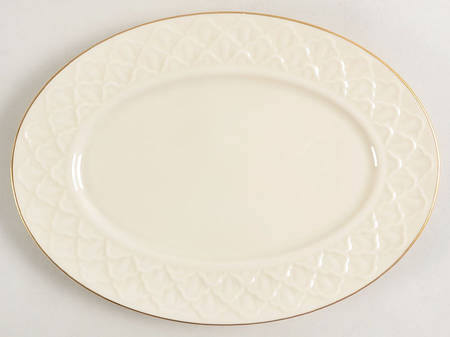 Jacquard Gold Relish/Gravy Underplate