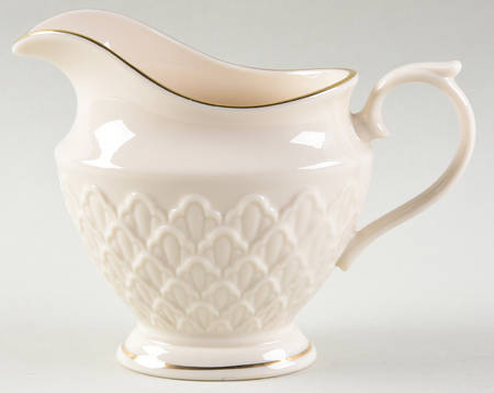 Jacquard Gold Creamer