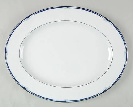 Joanna 16" Oval Serving Platter by Lenox