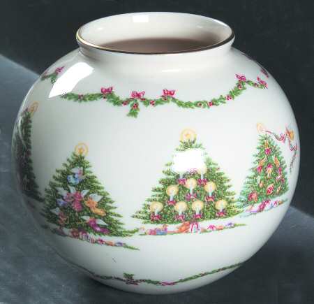 Joys of Christmas Giftware Globe Vase