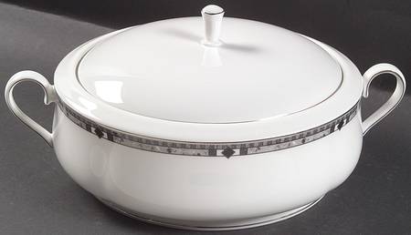Kara Round Covered Vegetable by Lenox