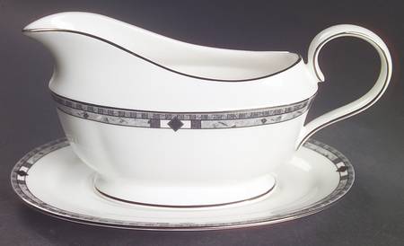 Kara Gravy Boat & Underplate by Lenox