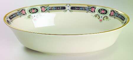 Kent Gardens 9" Oval Vegetable Bowl