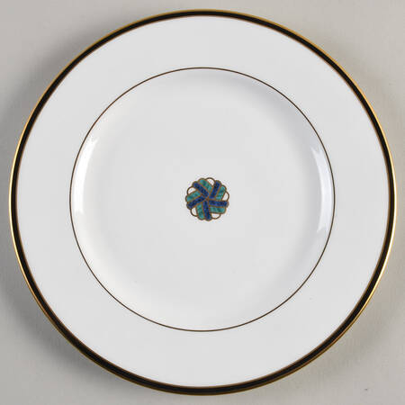 Kelly Gold Accent Salad Plate