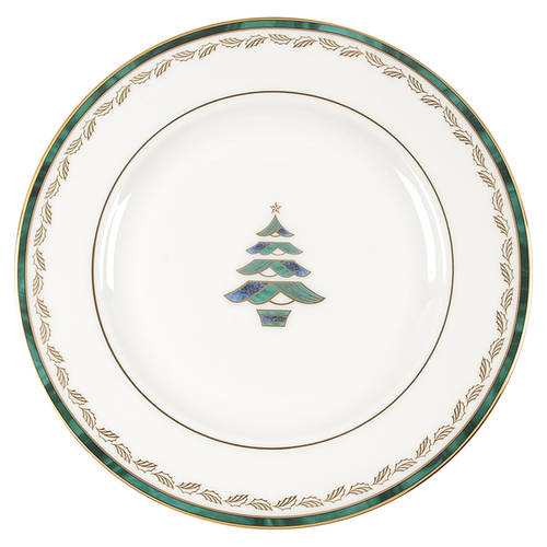 Kelly Christmas Salad Plate