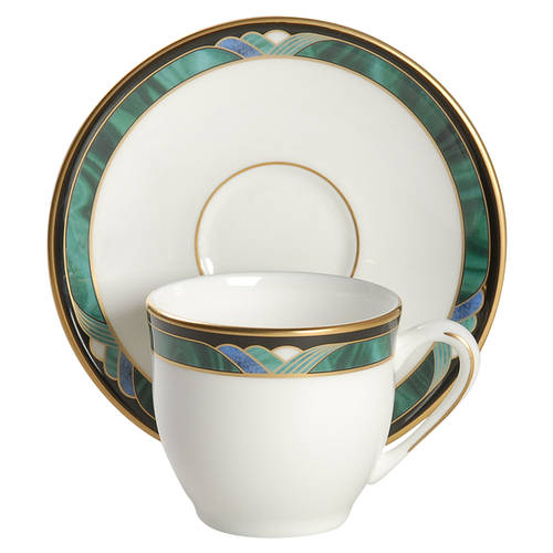 Kelly Flat Demitasse Cup & Saucer Set