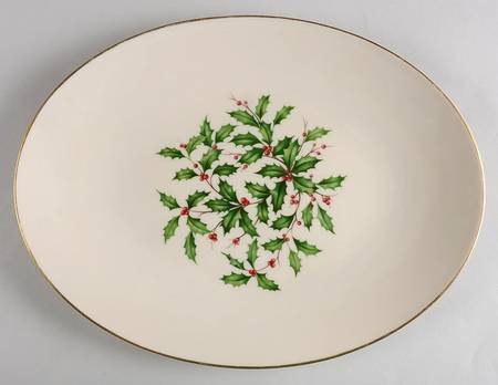 L4 13" Oval Serving Platter