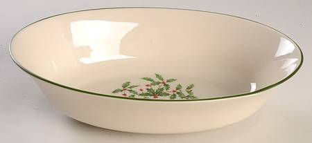 L4 9" Oval Vegetable Bowl