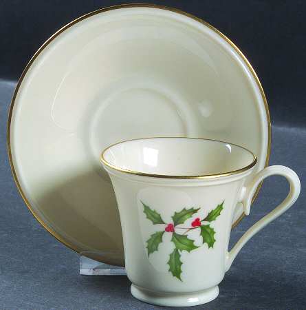 L5 Footed Demitasse Cup & Saucer Set by Lenox
