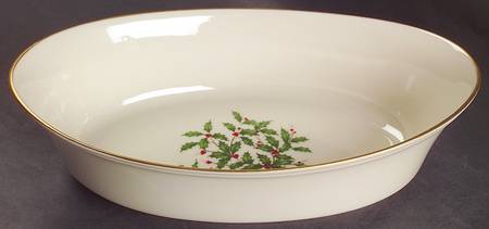 L5 10" Oval Vegetable Bowl by Lenox