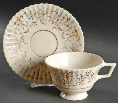 Lafayette Footed Cup & Saucer Set
