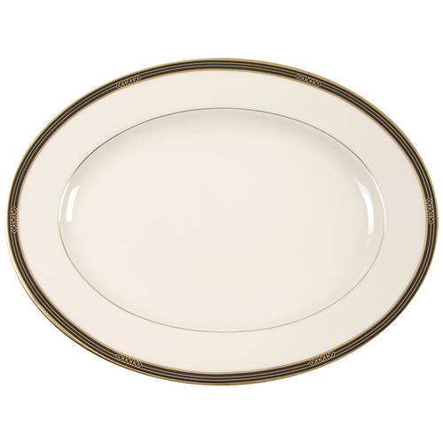 Langdon Gate 13" Oval Serving Platter by Lenox