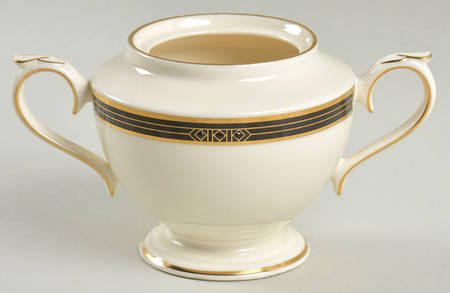 Langdon Gate Sugar Bowl No Lid