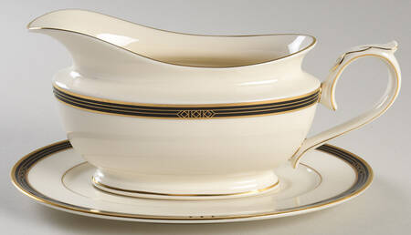 Langdon Gate Gravy Boat & Underplate by Lenox