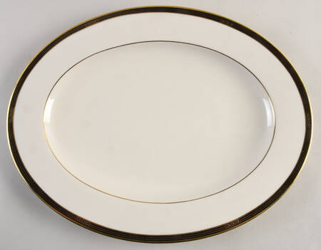 Langdon Gate 15" Oval Serving Platter by Lenox