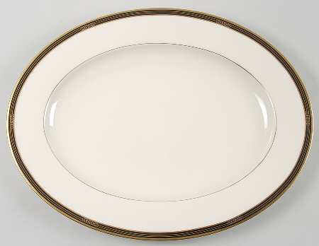 Langdon Gate 15" Oval Serving Platter