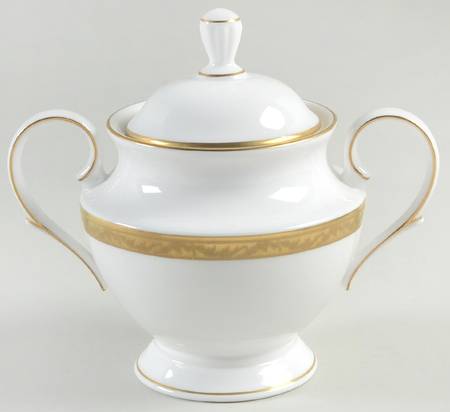 Landmark Gold Sugar Bowl & Lid
