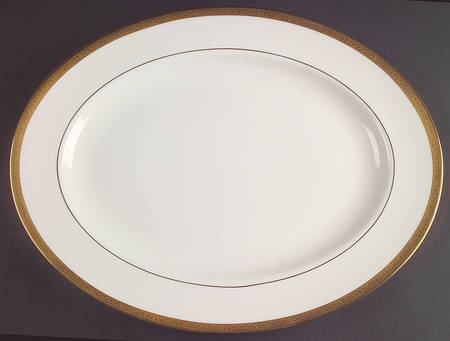 Landmark Gold 16" Oval Serving Platter