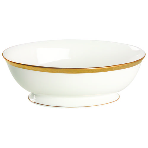 Landmark Gold 9" Oval Vegetable Bowl