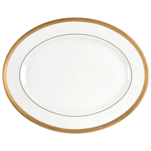 Landmark Gold 13" Oval Serving Platter