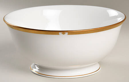 Landmark Gold 8" Round Vegetable