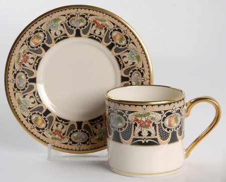 Lammermoor Flat Demitasse Cup & Saucer Set