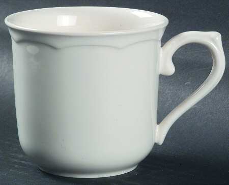 Lantana White Flat Cup