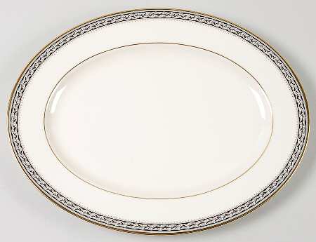 Laurenwood Place 13" Oval Serving Platter