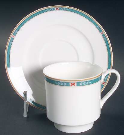 Lake Shore Flat Cup & Saucer Set
