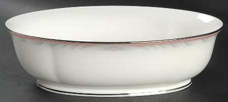 Laura 9" Oval Vegetable Bowl