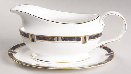 Lenox Classic Modern Gravy Boat & Underplate
