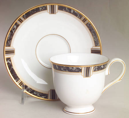 Lenox Classic Modern Footed Cup & Saucer Set