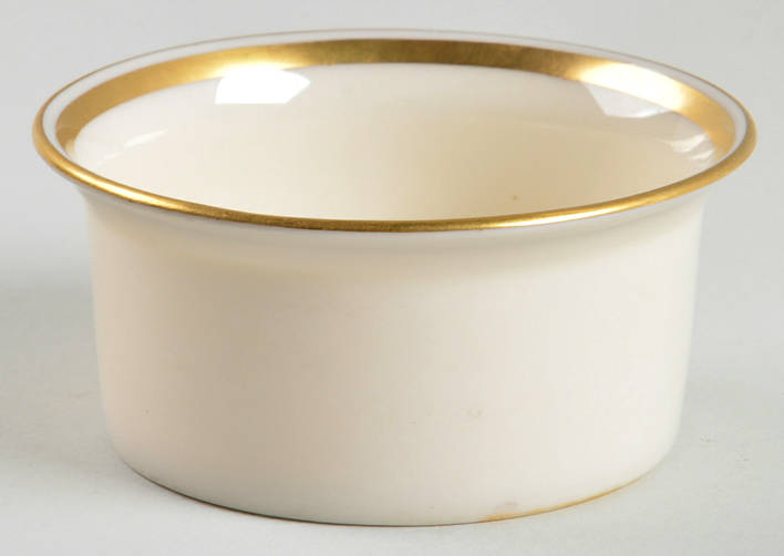Lenox Liners (Cream, Gold Trim) Decoration #MG Shape 1 Ramekin Liner