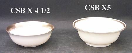 Lenox Liners (Cream, Gold Trim) Decoration #MG Cream Soup Bowl Liner